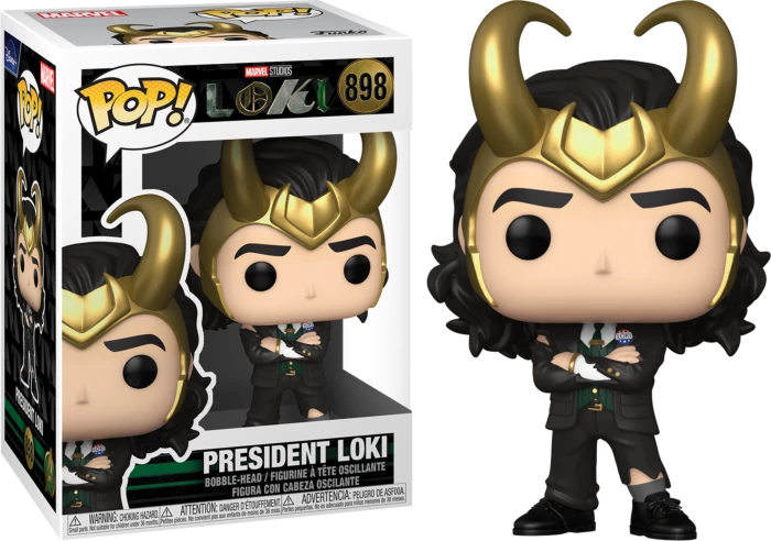 Funko Loki - President Loki Pop! Vinyl 3 Funko Loki - President Loki Pop! Vinyl