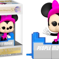 Funko Disney World - Minnie Mouse On People Mover 50th Anniversary Pop! Vinyl