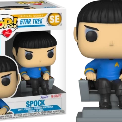 Funko Star Trek: The Original Series - Spock In Chair Pop! With Purpose Pop! Vinyl