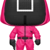Funko Squid Game - Red Soldier (Square) Pop! Vinyl Funko Products