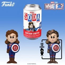 Funko What If - Captain Carter Vinyl Soda Chase Bundle