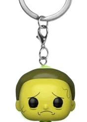Funko Lucky Last Rick And Morty - Toxic Morty Glow Pop! Keychain