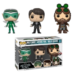 Funko Artemis Fowl - Artemis Fowl, Mulch Diggems & Holly Short Pop! Vinyl 3-pack
