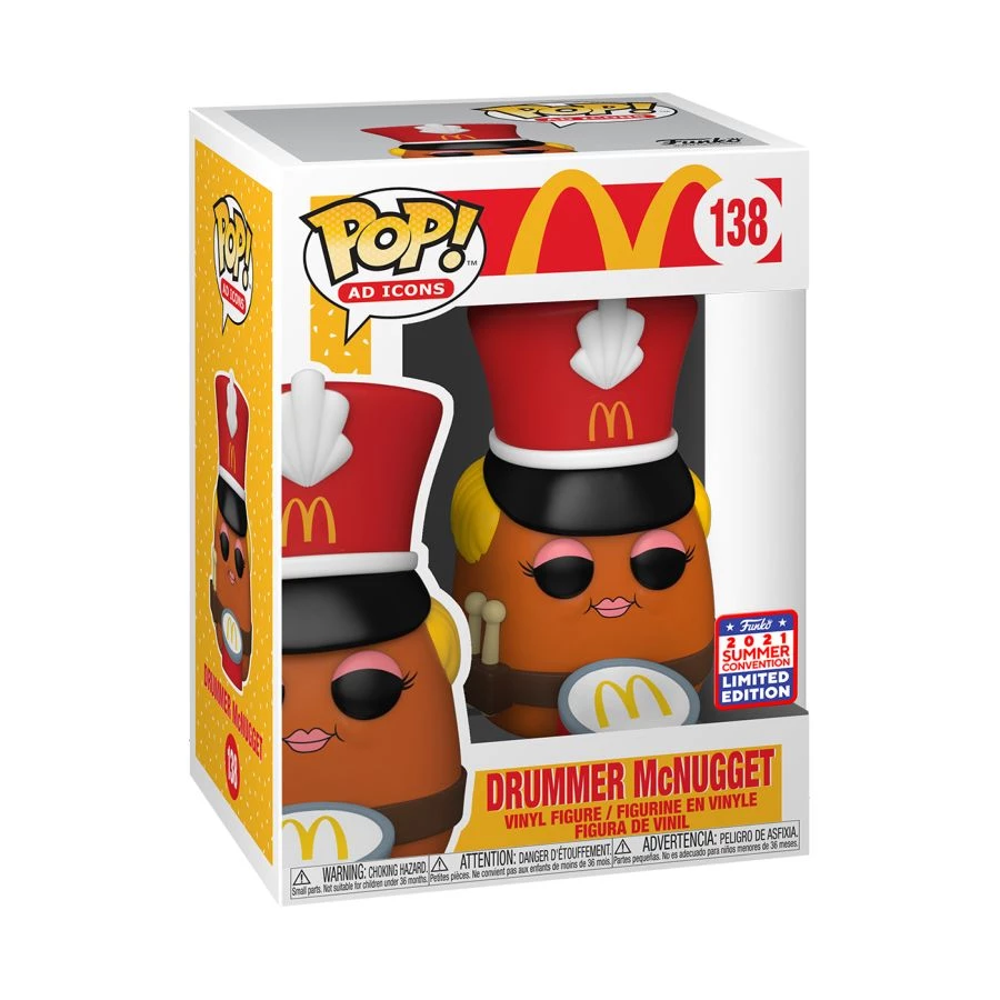 Funko Preorders McDonald's - Nugget Drummer SDCC 2021 Pop! Vinyl 3 Funko Preorders McDonald's - Nugget Drummer SDCC 2021 Pop! Vinyl