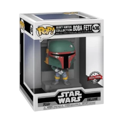 Funko Lucky Last Star Wars - Boba Fett Metallic Pop! Deluxe Diorama