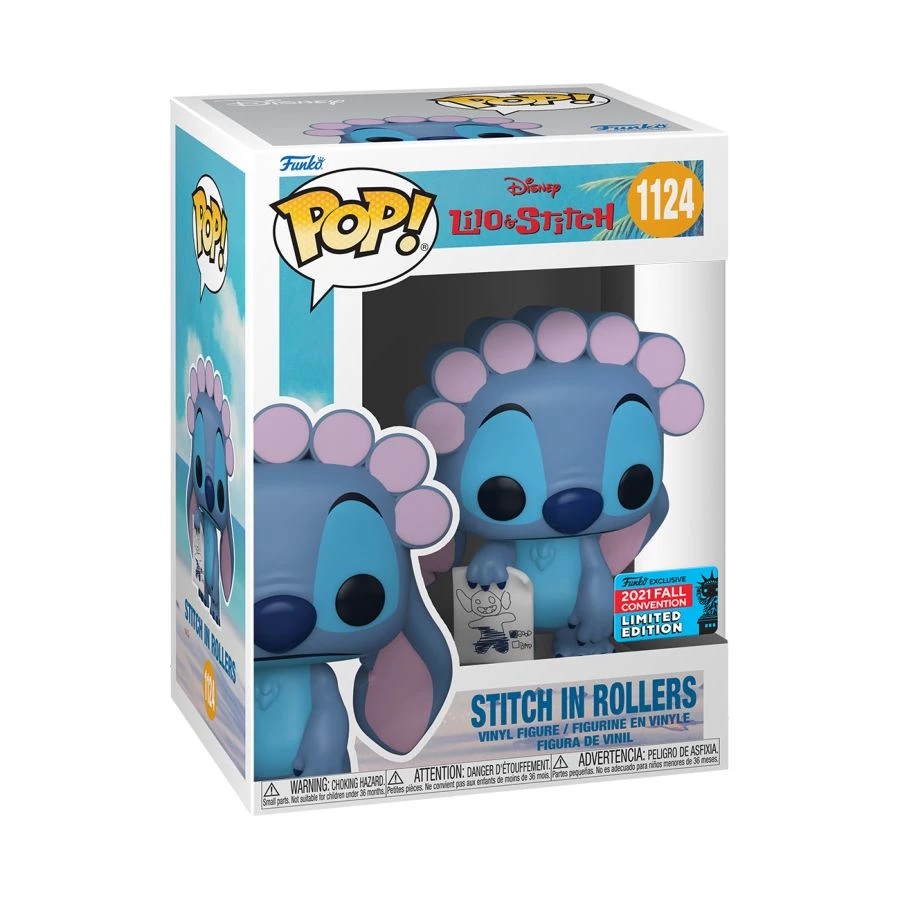 Funko Funko Products Lilo & Stitch - Stitch In Rollers NYCC 2021 Pop! Vinyl 3 Funko Funko Products Lilo & Stitch - Stitch In Rollers NYCC 2021 Pop! Vinyl