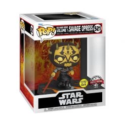 Funko Star Wars - Red Saber Series: Savage Opress Glow Pop! Deluxe