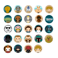 Loungefly Star Wars - Chibi Pins Series 04 Assortment (10pcs)