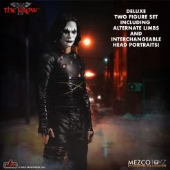 Mezco Toyz Preorders The Crow - Crow 5 Points Deluxe Action Figure Set