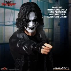 Mezco Toyz Preorders The Crow - Crow 5 Points Deluxe Action Figure Set