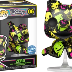 Funko Preorders The Nightmare Before Christmas - Zero Black Light (Artist) Pop! Vinyl W/Protec