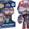 Funko Preorders The Falcon And The Winter Soldier - Capt.America Patriotic (Artist) US Exc Pop! W/Protector