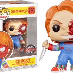 Funko Preorders Childs Play 3 - Chucky Battle Damaged Pop! Vinyl