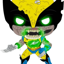 Funko Marvel Zombies - Wolverine Glow Pop! Vinyl