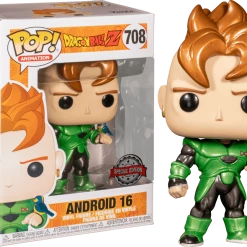 Funko Preorders Dragon Ball Z - Android 16 Metallic Pop! Vinyl