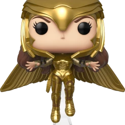 Funko Wonder Woman: 1984 - Wonder Woman Gold Flying Pose Pop! Vinyl Preorders