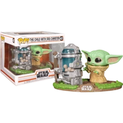 Funko Star Wars: The Mandalorian - Child With Egg Canister Pop! Deluxe Lucky Last