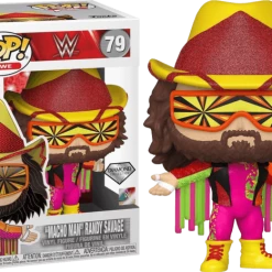 Funko WWE: NWSS- Macho Man Randy Savage Diamond Glitter Pop! Vinyl