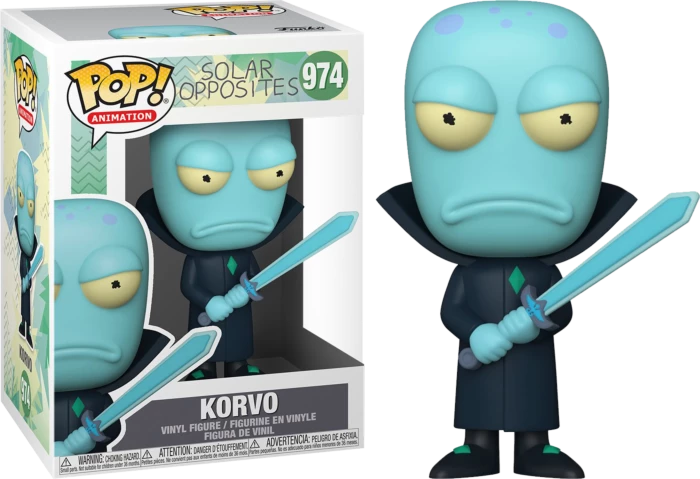 Funko Preorders Solar Opposites - Korvo Pop! Vinyl 3 Funko Preorders Solar Opposites - Korvo Pop! Vinyl