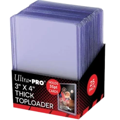 Trading Card Games ULTRA PRO Top Loader - 55pt 3 X 4 Action Packed (25 Pack) (Thick)
