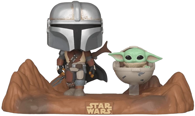 Funko Star Wars: The Mandalorian - Mandalorian & Child (Baby Yoda) Movie Moment Pop! Vinyl Preorders 3 Funko Star Wars: The Mandalorian - Mandalorian & Child (Baby Yoda) Movie Moment Pop! Vinyl Preorders