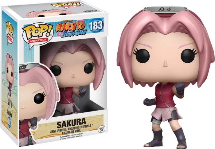 Funko Naruto Shippuden - Sakura Pop! Vinyl 3 Funko Naruto Shippuden - Sakura Pop! Vinyl