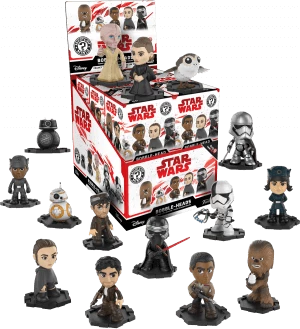 Funko Star Wars - Episode VIII The Last Jedi Mystery Minis Gamestop Case Of 12 Preorders