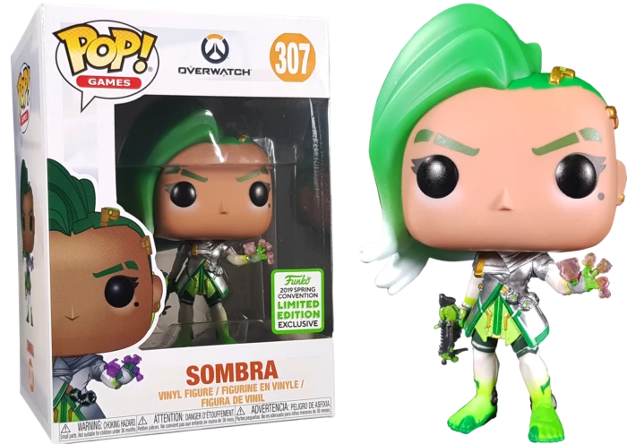 Funko Overwatch - Sombra (Glitch) ECCC 2019 Pop! Vinyl