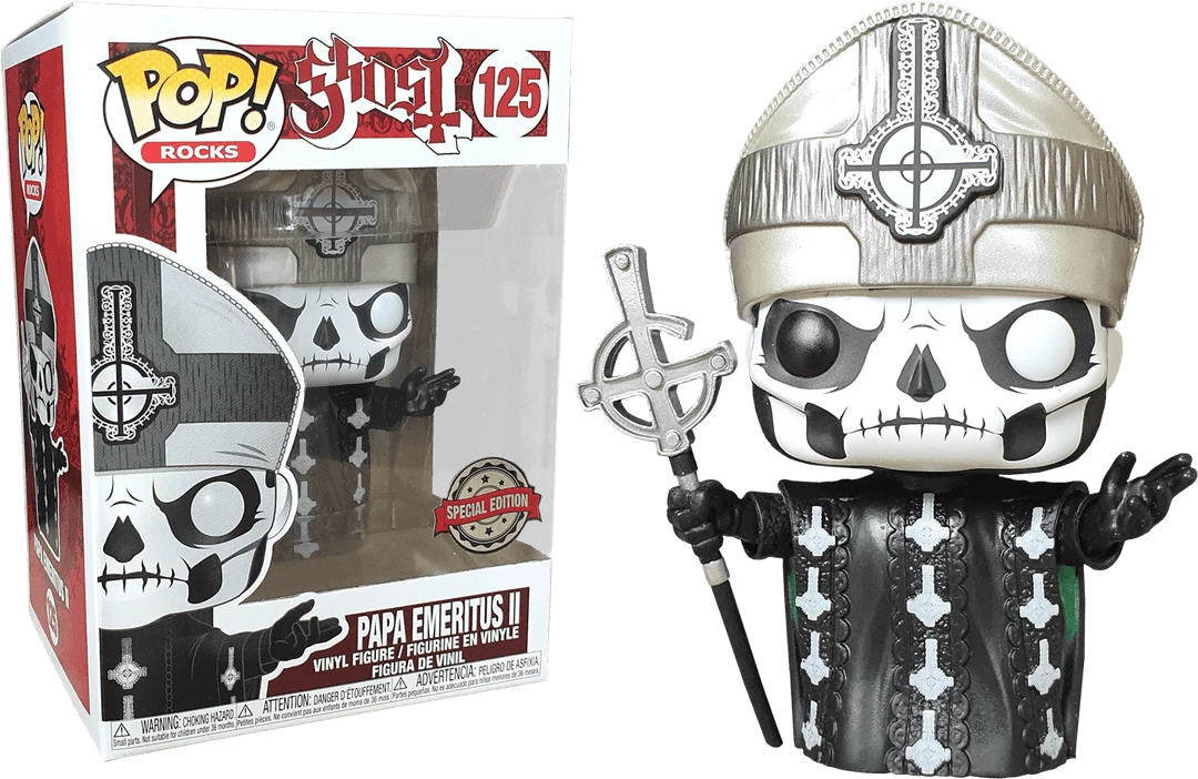 Funko Ghost - Papa Emeritus II Pop! Vinyl Landing Soon