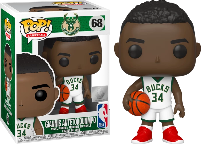 Funko NBA: Bucks - Giannis Antetokounmpo Pop! Vinyl