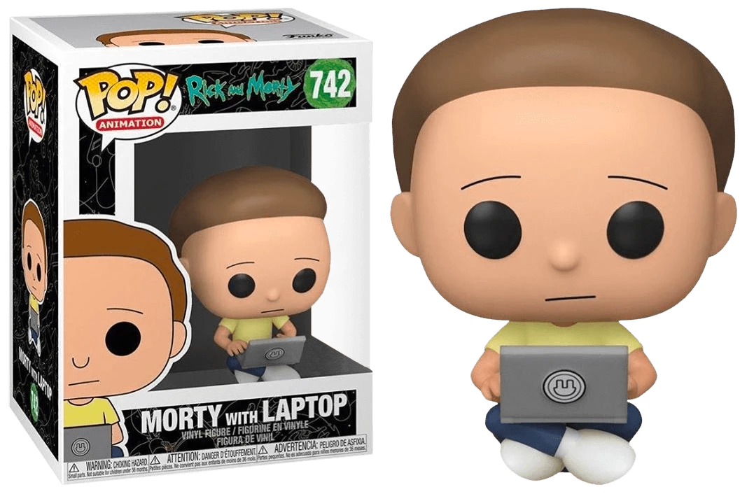 Funko Preorders Rick And Morty - Morty With Laptop Pop! Vinyl
