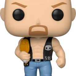 Funko WWE - Stone Cold Steve Austin With Belt Pop! Vinyl