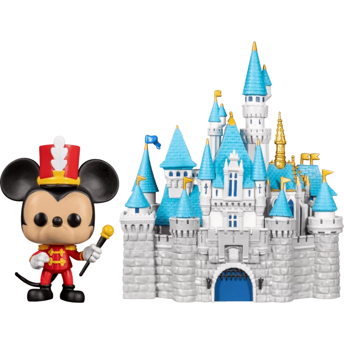 Funko Disneyland 65th Anniversary - Mickey With Castle Pop! Town