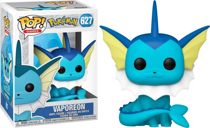 Funko Pokemon - Vaporeon Pop! Vinyl Funko Products 3 Funko Pokemon - Vaporeon Pop! Vinyl Funko Products