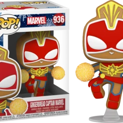 Funko Captain Marvel - Captain Marvel Gingerbread Pop! Vinyl