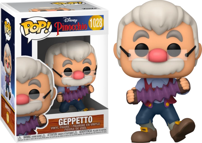 Funko Preorders Pinocchio - Gepetto With Accordion 80th Anniversary Pop! Vinyl