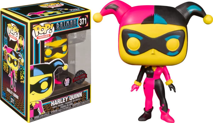 Funko Batman: The Animated Series - Harley Quinn Black Light Pop! Vinyl