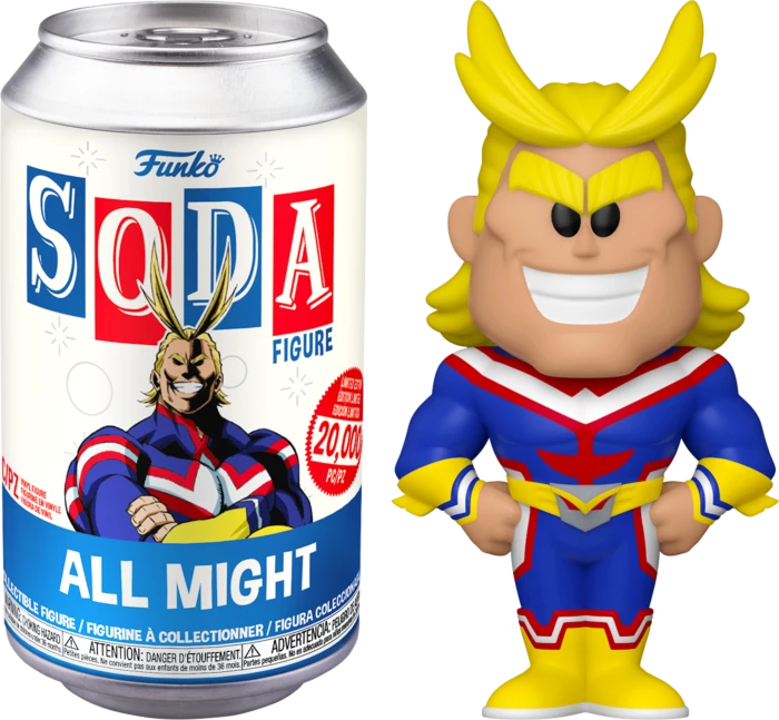 Funko Preorders My Hero Academia - All Might Vinyl Soda