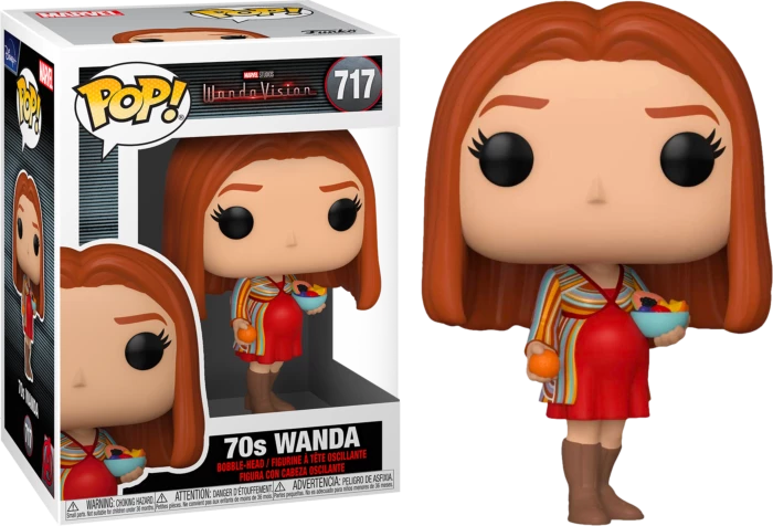 Funko WandaVision - 70's Wanda Pop! Vinyl 3 Funko WandaVision - 70's Wanda Pop! Vinyl