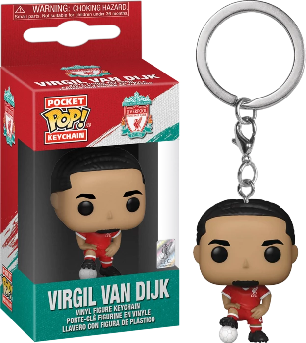 Funko Preorders Football: Liverpool - Virgil Van Dijk Pocket Pop! Keychain