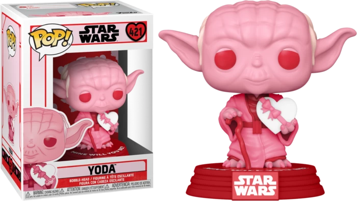 Funko Star Wars - Yoda Valentine Pop! Vinyl