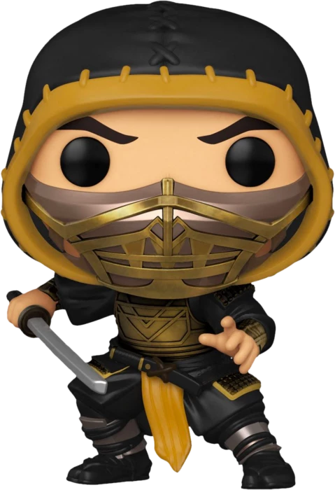 Funko Mortal Kombat (2021) - Scorpion Metallic Pop! Vinyl