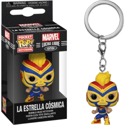 Funko Captain Marvel - Luchadore Captain Marvel Pocket Pop! Keychain