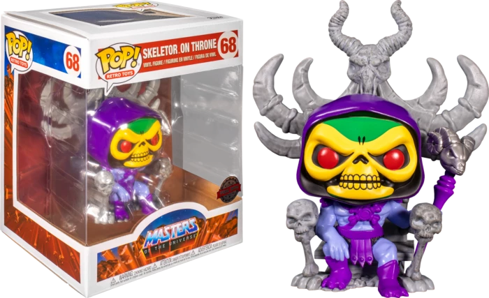 Funko Masters Of The Universe - Skeletor On Throne Pop! Deluxe Preorders