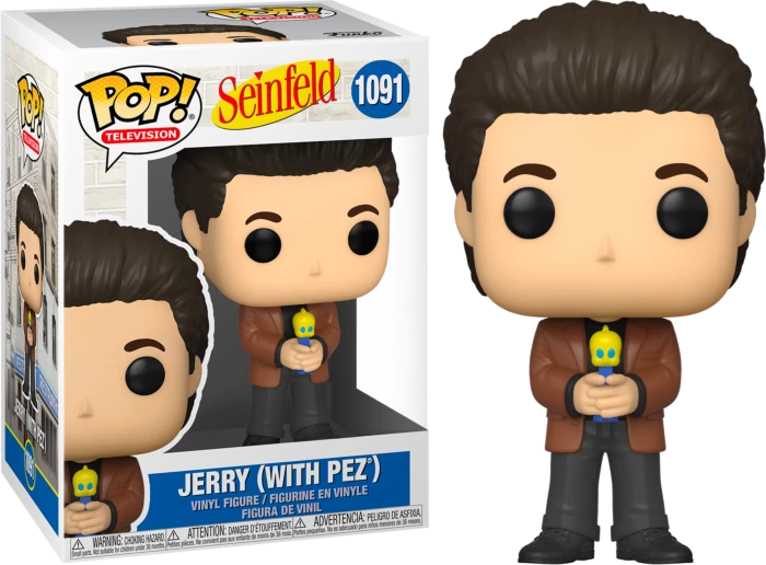 Funko Seinfeld - Jerry With PEZ Pop! Vinyl 3 Funko Seinfeld - Jerry With PEZ Pop! Vinyl