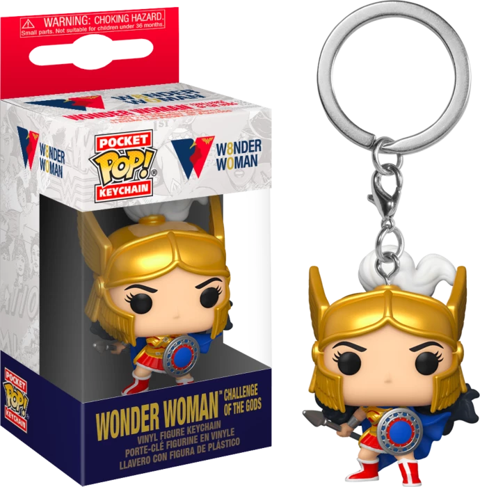 Funko Wonder Woman - Challenge Of The Gods 80th Anniversary Pocket Pop! Keychain