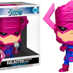 Funko Preorders Fantastic Four - Galactus With Silver Surfer Metallic 10" Pop! Vinyl