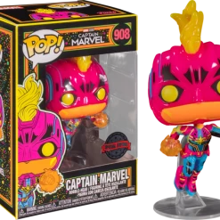 Funko Preorders Captain Marvel - Captain Marvel Blacklight Pop! Vinyl