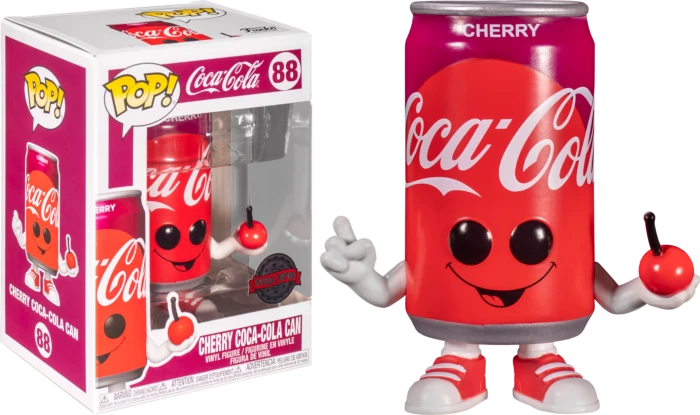Funko Preorders Coca Cola - Cherry Coke Can Metallic Pop! Vinyl