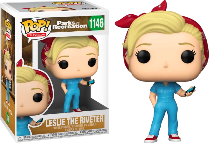 Funko Preorders Parks And Recreation - Leslie The Riveter Pop! Vinyl